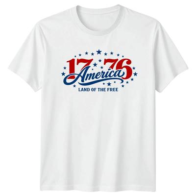 1776 America Land Of The T-Shirt 4th July USA Patriotic Gift For Him And Her