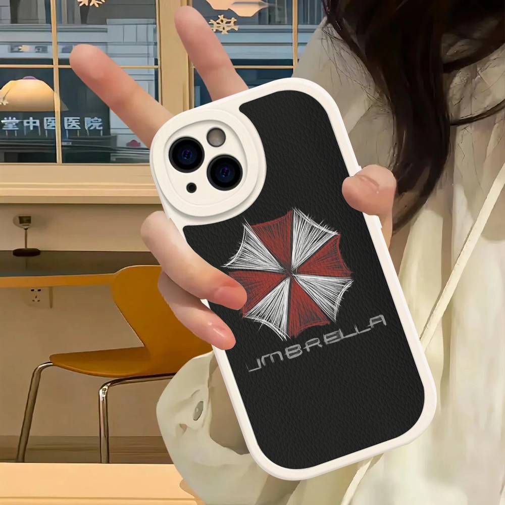 R-Resident Evil Games Phone Case For IPhone 16 15 14 13 12 11 Pro Max Plus Shockproof Leather Cover