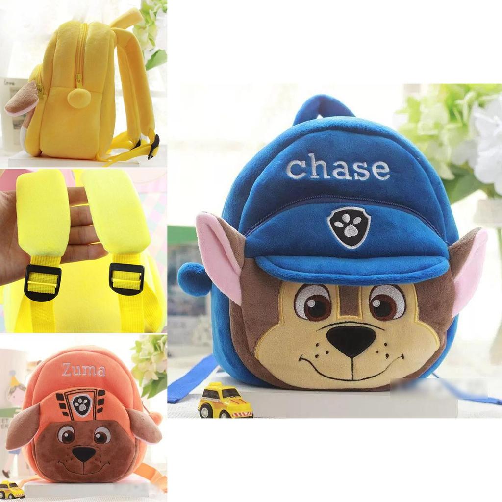 Kids Paw Patrol Soft Stuffed Schoolbag Shoulder Bag Cute Mini Backpack Gift