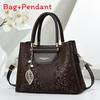 Pu Snake Skin Handbag With Zipper Closure For Daily Casual Use