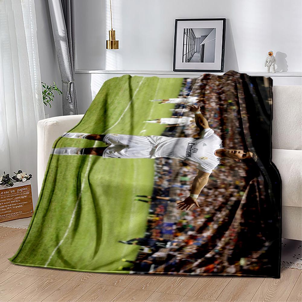 Ronaldo's Motivational Quote Blanket Comfortable Suitable for Seaside Livingroom Bed All-Season Use Warmthful Decor