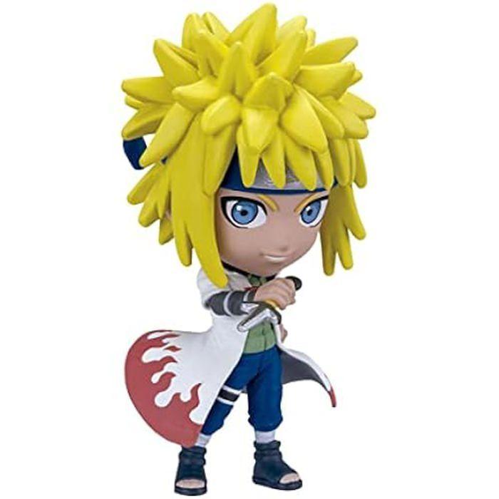 Figurine - bandai namco - minato namikaze - 8 cm - naruto - chibi masters