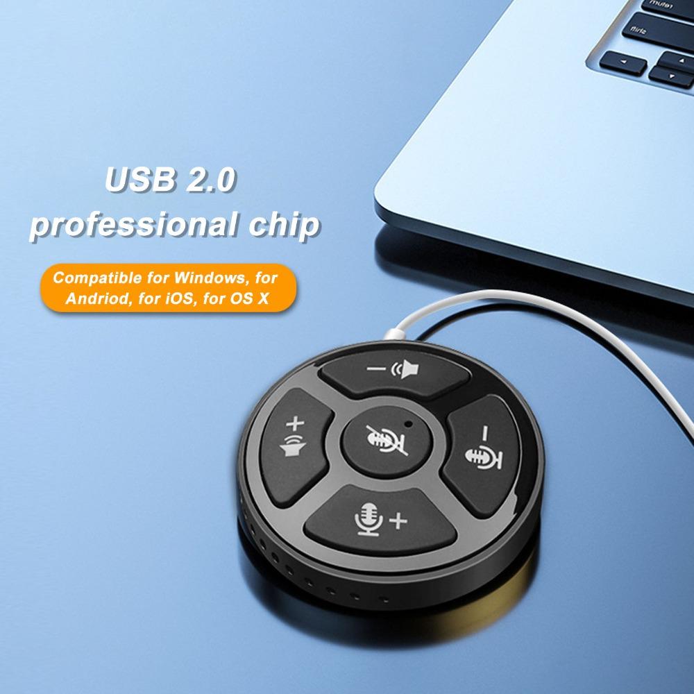 USB 2.0 Drive Free Desktop Conference Microphone Plug and Play Microphone Gaming