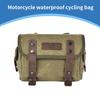 Canvas Motorcycle Bag Luggage Bag Riding Equipment Fit for Bottle Storage During Bike Rides Courierss Delivery Personnel