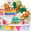 102-teiliges mehrfarbiges Latex-Ballonset, geeignet für Geburtstagsfeiern, Hochzeiten, Valentinstags-Partydekoration
