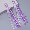 2Pcs Colorful Design Braided Keychain Multi-Purpose Phone Chain Decoration  For DIY Craft