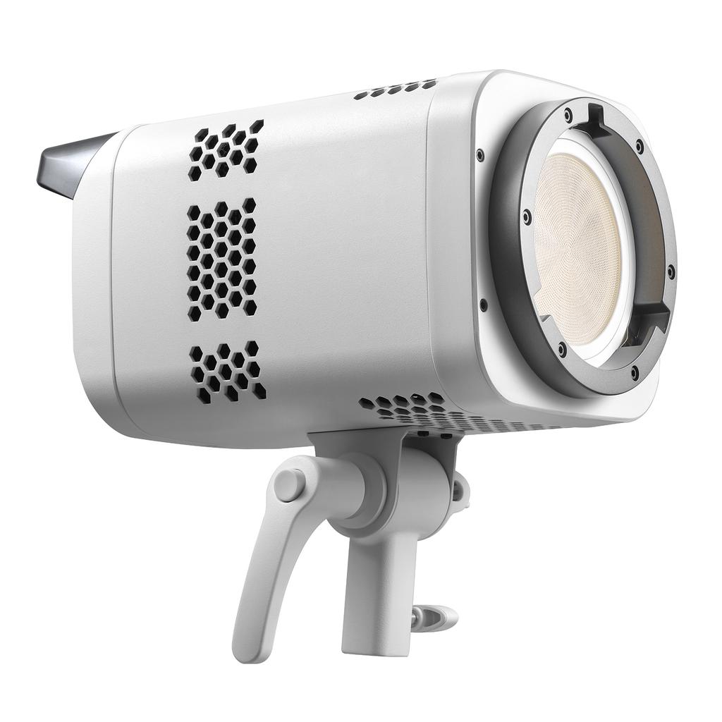 LE200D COB LED Photography Light 220W, DMX Bluetooth Control, 5600K Color Temperature, NFC Paring, Cooling Fan for