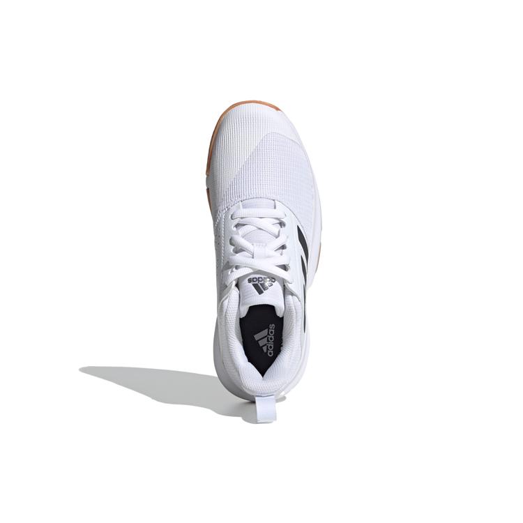 Adidas Essence Indoor Low Tops Badminton Shoe Unisex White FU8400