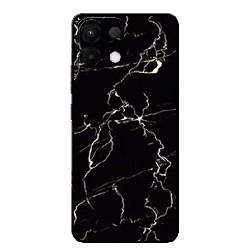 For Oppo K12s K13 5G Case Marble Painted Silicone Back Cover Cases For OPPO K13 5G Soft Black Funda Oppo K12s PLD110 Phone Cover