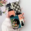 Phone Case 6.55" For Nothing Phone (1) One 1 A063 Soft Black Silicone Shockproof Back Cover For Nothing Phone1 Cartoon Funda New