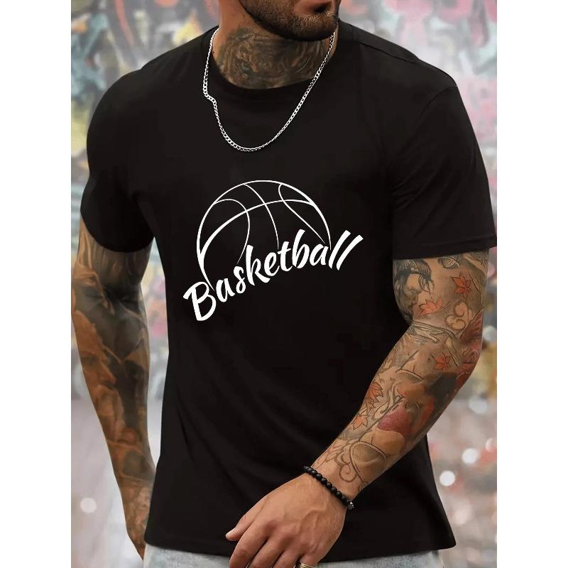 

Summer Men s Fashion Print Short Sleeve T-Shirt 4XL чорний