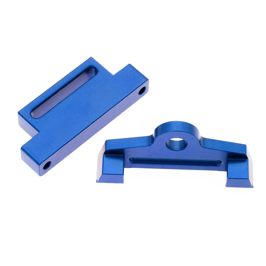 Metal Tall Battery Holder Mount Hold Down with Battery Strap for 1/10 Traxxas Slash 4x4 VXL RC Car Upgrade Parts Accessories