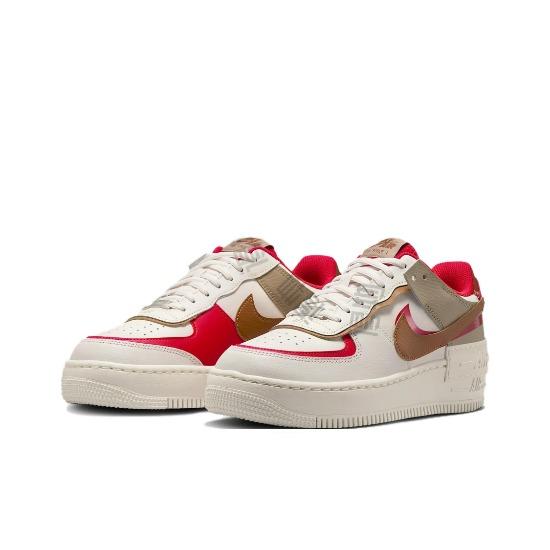 Nike Wmns Air Force 1 Shadow 'Phantom Fire Red Khaki' HQ3400-030