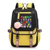 Game Alphabet Legend Backpack Teen School Bag USB Computer Bag Men's and Women's