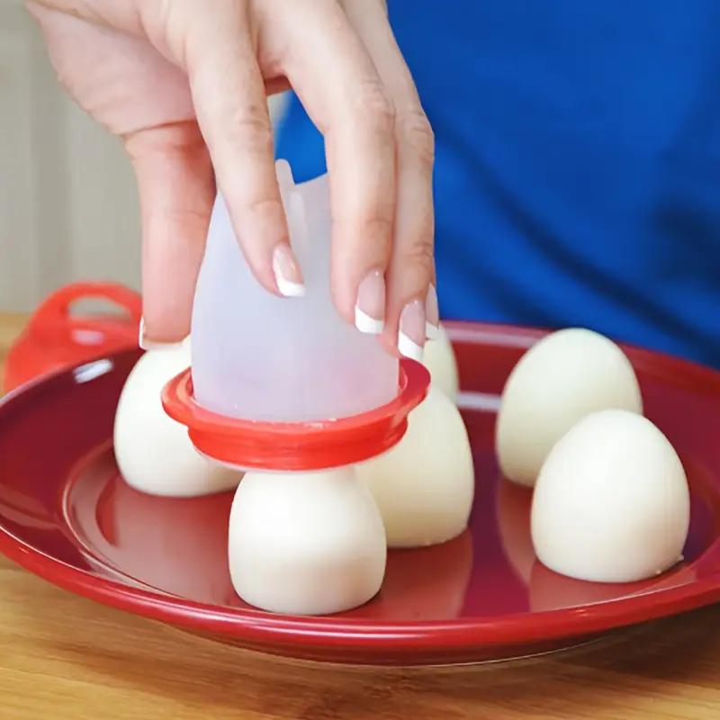 Multi Layer Silicone Non Stick Egg Pot, A Household Egg Boiling And Steaming Tool That Is Easy To Clean And Convenient For The Kitchen