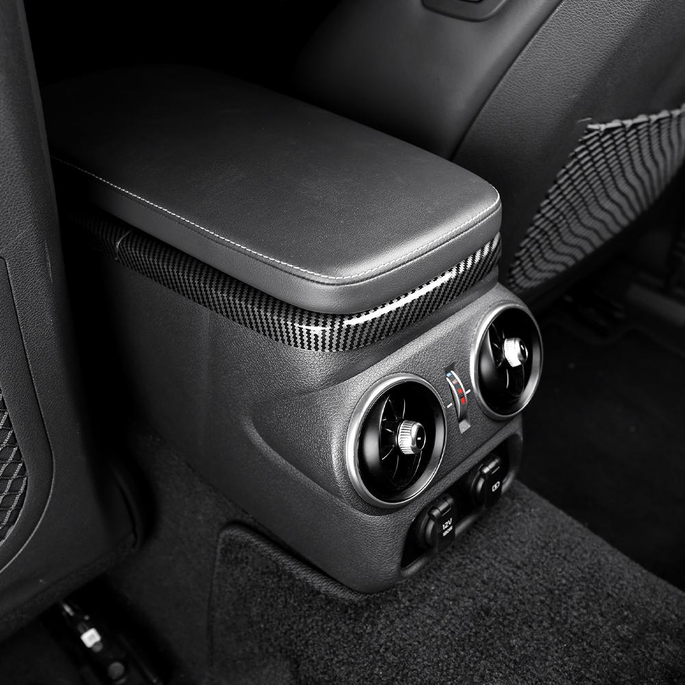 For Kia Stinger 2018-2026 Center Console Cover Auto Interior Console Gear Shift Central Water Cup Storage Box Trim Frame LHD/RHD