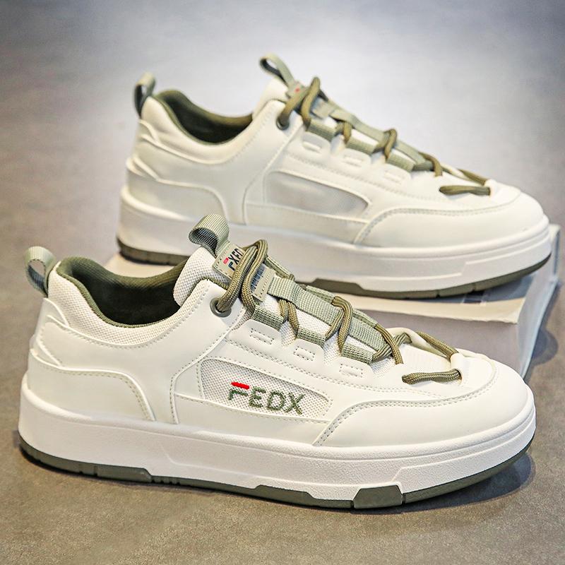 Men's Fashion Casual Low Top Skateboarding Shoes Boys Comfortable Sneakers Male Students Trending Soft Sole Classic Breathable Gym Non-slip