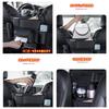 EXCEREY Car Hanging Bag, Seat Pocket, Front Row Seat Bag, Multi-functional Storage Box, Car