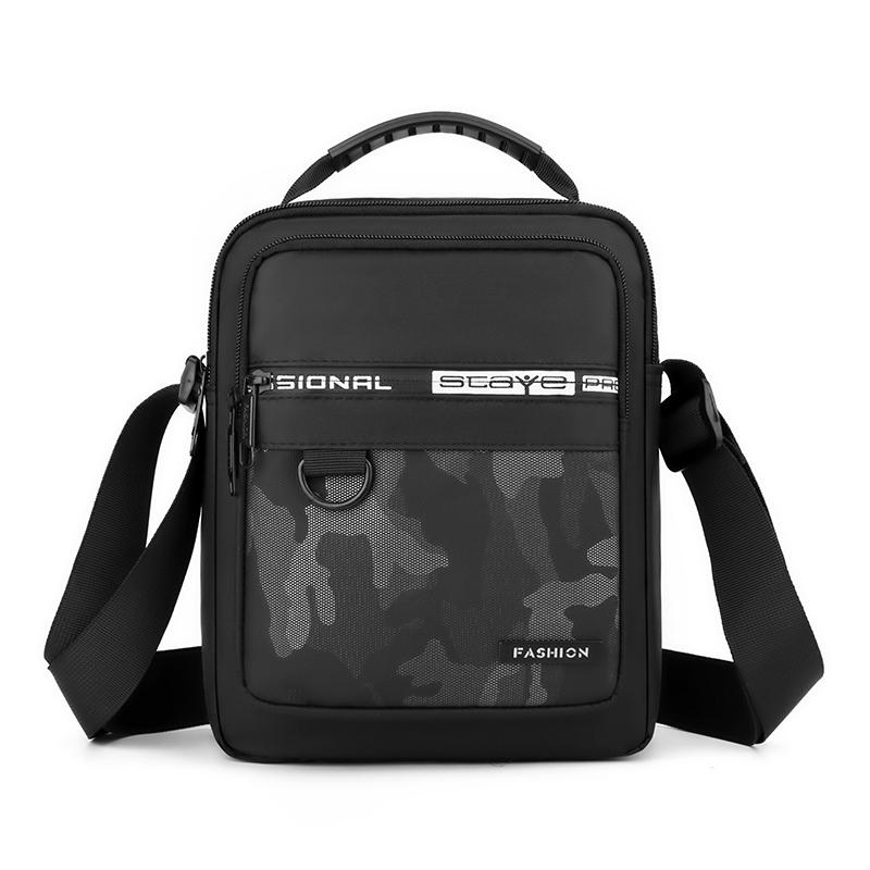 Men'S Shoulder Bag 2024 New Casual Men'S Bag Waterproof Outdoor Multi-Functional Crossbody Bag