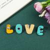 Creative Funny Alphabet Brooches Cute Cartoon Brooch Badges 26 Letter Enamel Pins  Jewelry Gift