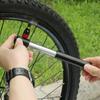 Portable Bike Tire Inflator Double Valves Portable Small CO2 Cycle Tire Pump Fast Inflator Space Saving Frame Mount