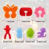 Colourful Silicone Glass Markers -Reusable Glass Markers for Glass Marking Drinking Glasses, Wine Glass Pendants