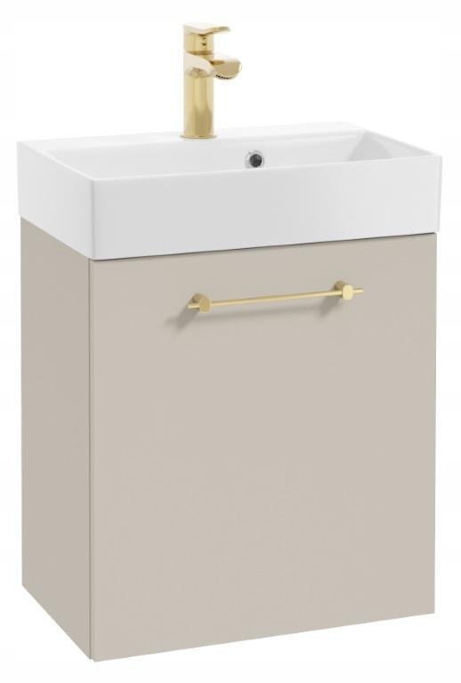 Wall-Hung Bathroom Cabinet with Sink and Faucet, Kashimir, Elara