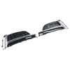 2PCS Front Bumper Fog Light Grille Cover Trim Fit S5 A5 S-Line 2018-2019