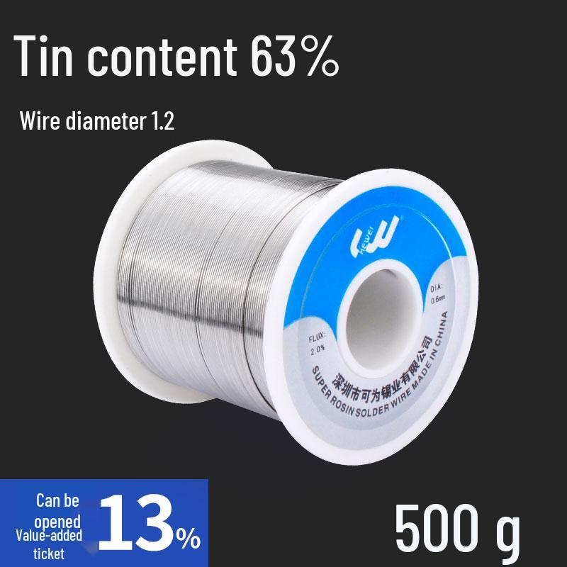 Lead-Free 1.0mm Rosin Core Solder Wire for Low-Temp Repairs