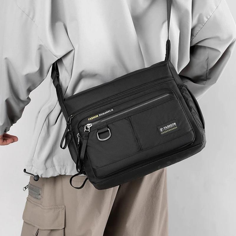 Men Crossbody Bags Male Nylon Shoulder Bags Boy Messenger Bags Man Handbags for Travel Casual Bag