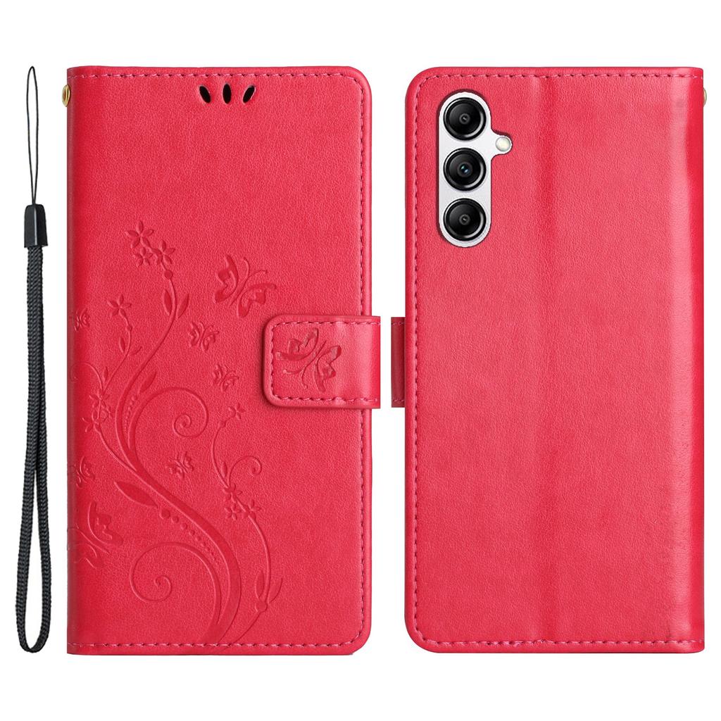 For Samsung Galaxy A56 5G Case PU Leather Phone Wallet Cover with Strap