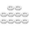 PATIKIL M4 Aluminum Spacers Set of 10 Metal Spacers Aluminum 4.2mm ID X 8mm