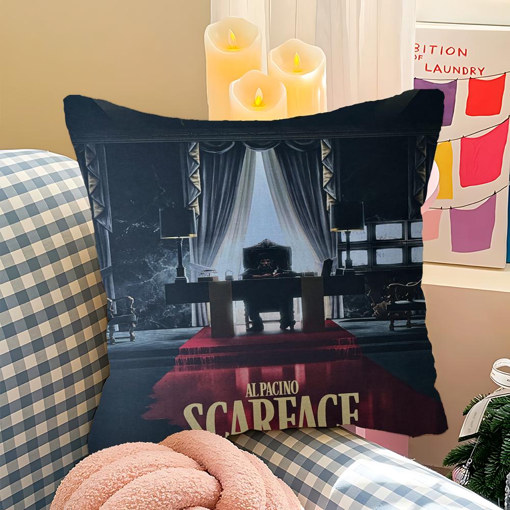 Scarface Stitch Lucky Dragon Pillow Cover Sofa Cushion Cover Home Room Decoration Children Gift