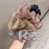 Oversized Scrunchies Organza Hair Ties Elastic Hair Band Women Girs Ponytail Holder Hair Ropes Hair Accessories