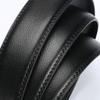 Men's Automatic Buckle Belts No Buckle 3.5cm Belt Body Without Buckle High Quality Male PU Leather Strap Jeans Belt Wide