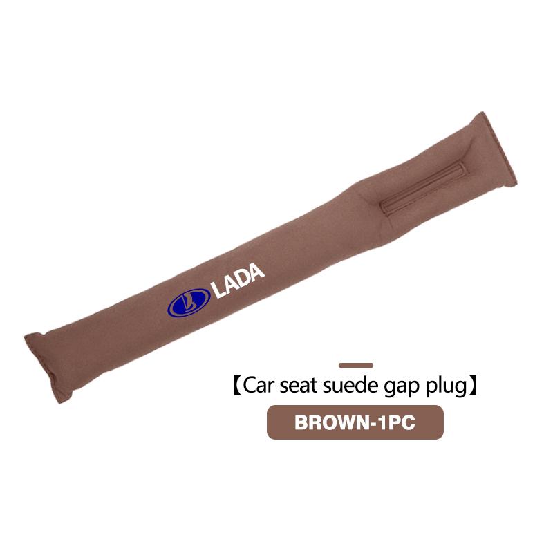 AIVAFW1 For Lada Universal Car Seat Gap Stopper Soft Fur Auto Seat Gap Filling Pad Niva Vesta 4X4 Samara Kalina Largus Priora Granta
