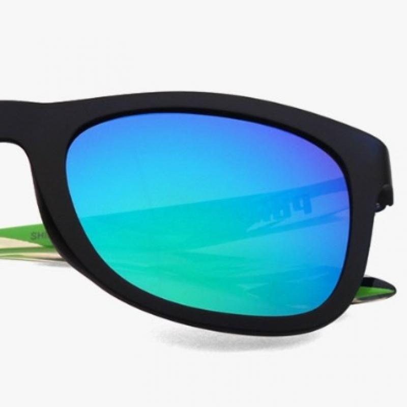 Puma Pu0016sa 005 Square Horn Rimmed Mirror Asian Fit Lightweight Sunglasses