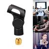 Universal Microphone Clamp Accessories Clip Holder For Microphone Stand Suspension Arm Adjustable With Plastic Adapter