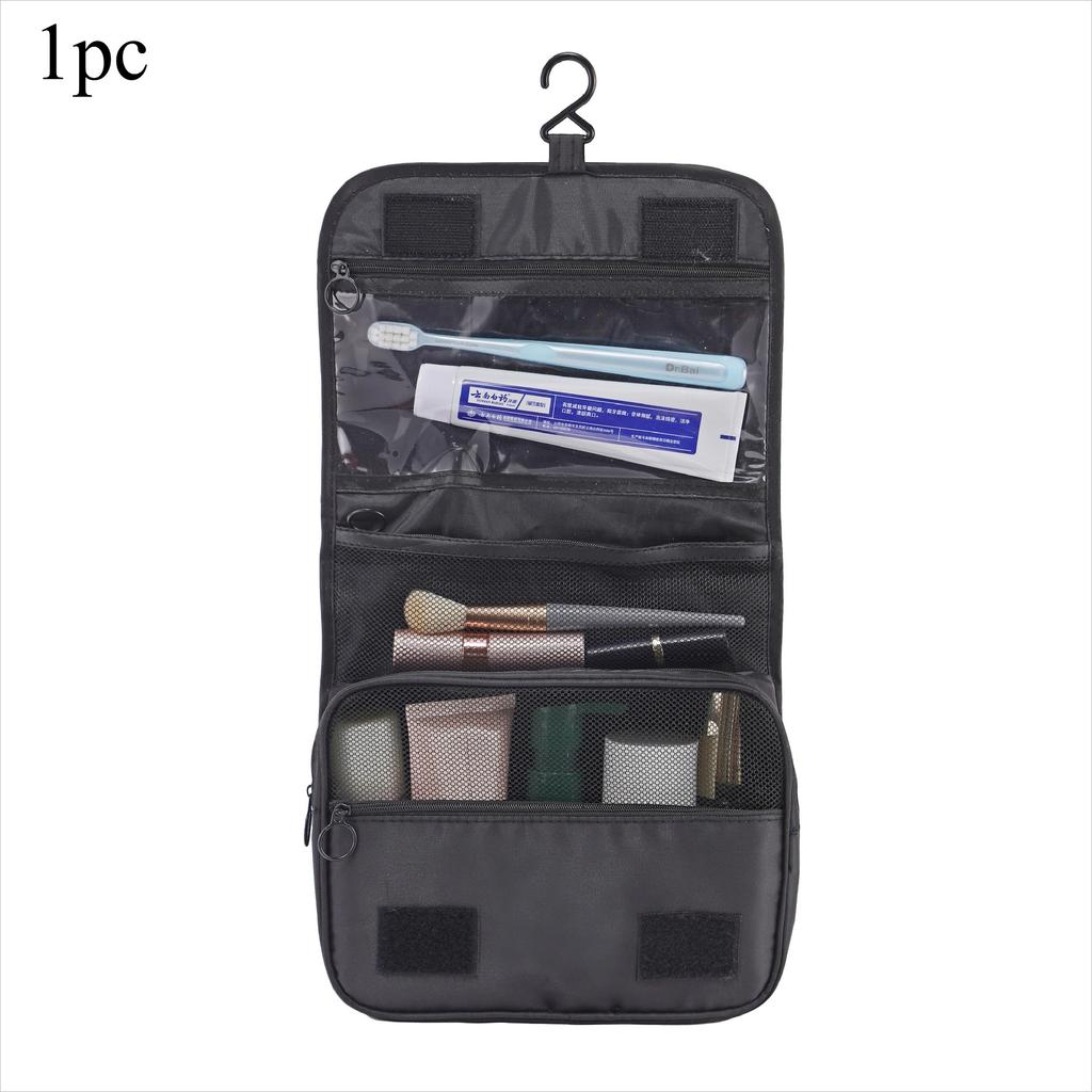 1pc Travel Makeup Bag Waterproof Toiletry Organizer High Quality Women Neceser Bathroom Hook Wash Pouch Hook Makeup Storage Bag