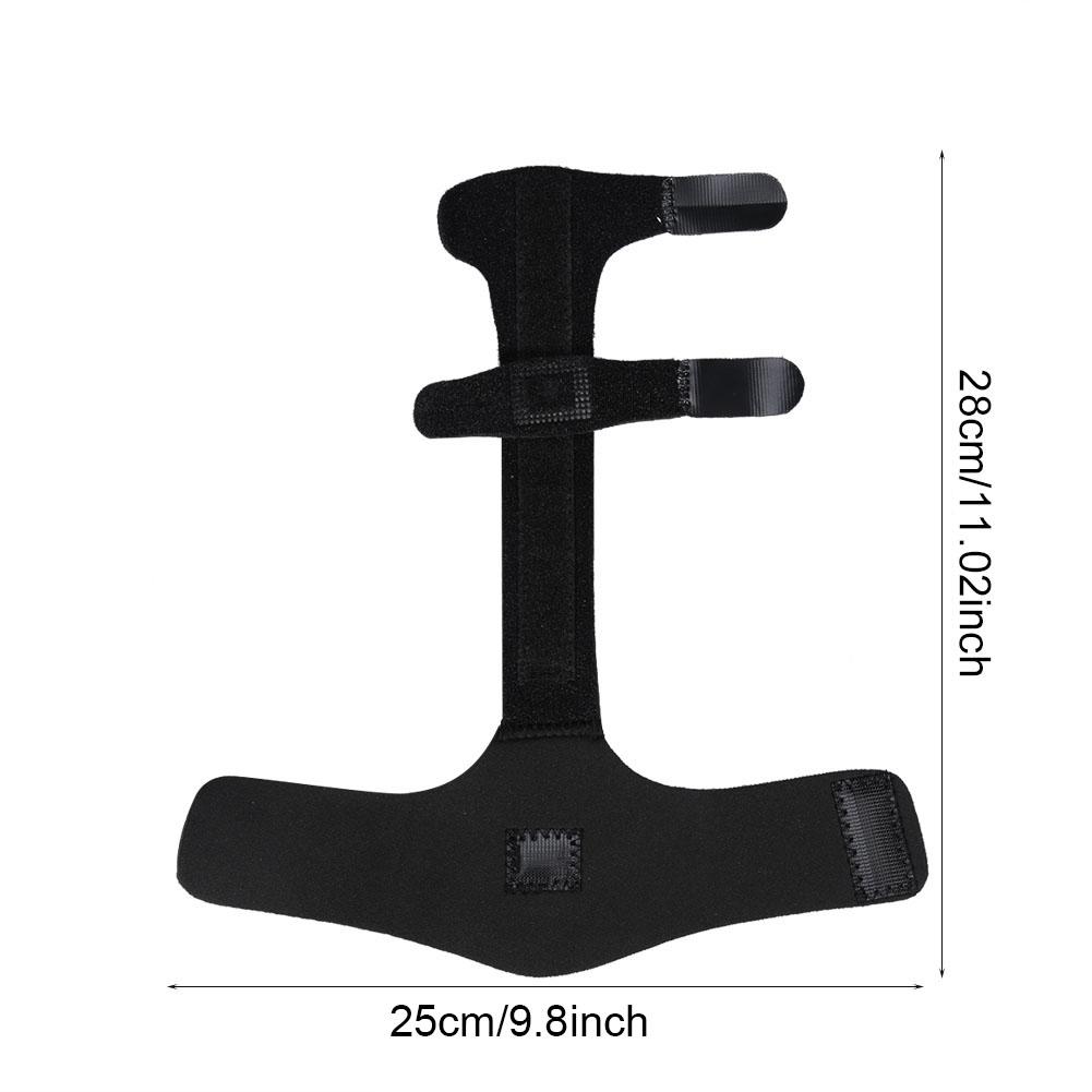 Adjustable Aluminium Finger Splint Hand Support Recovery Brace Protection Injury Aid Tools