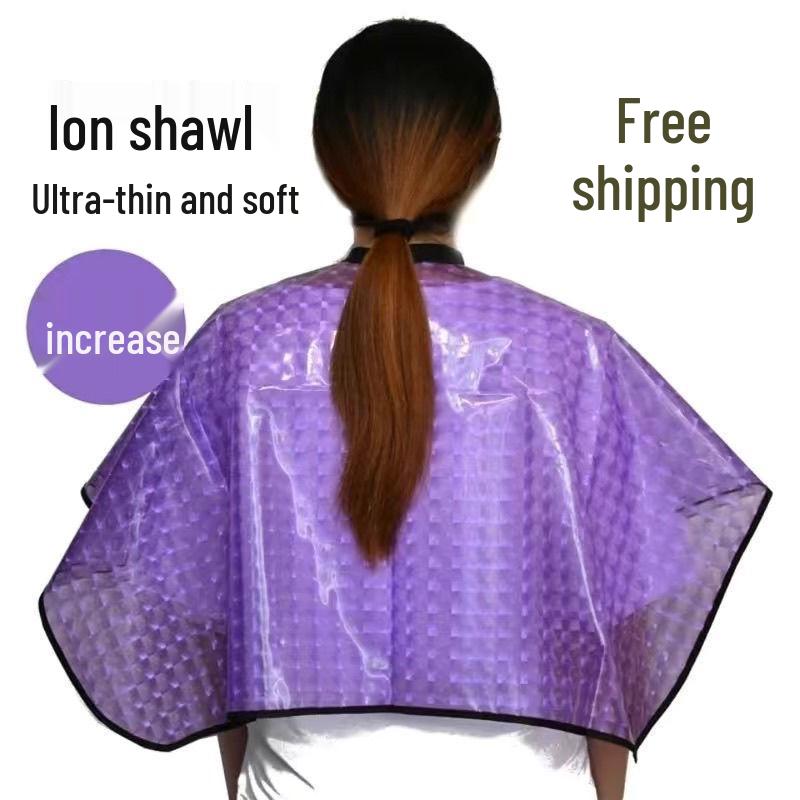 Thickened Waterproof Cape for Professional Perm & Dye - Non-Stick Hairdressing Tool for Salon & Home
