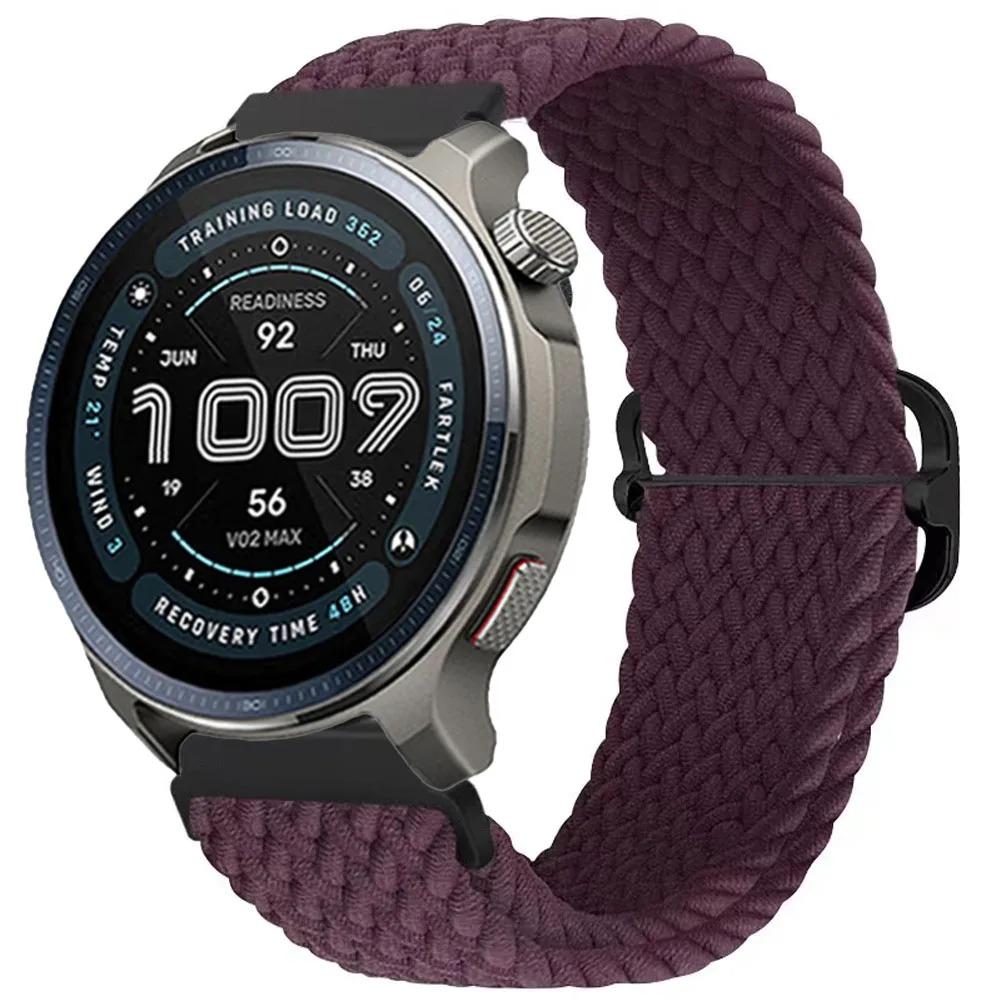22mm 20mm Nylonový řemínek pro Amazfit Balance 2 1/Bip 6 5 Sportovní náramek Řemínek pro Amazfit GTR 47mm/GTR 4 3/GTS/Active 2