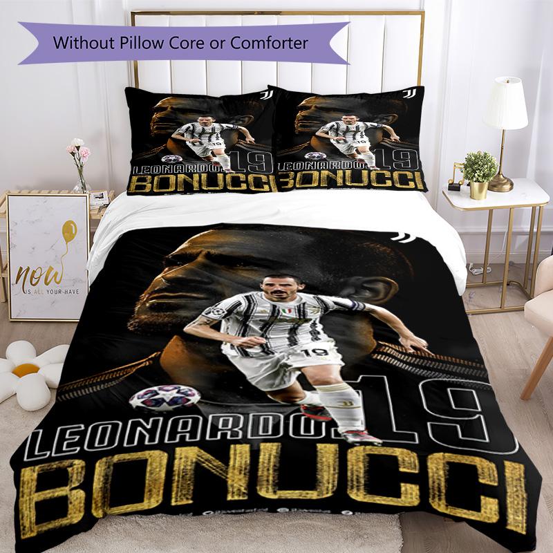 Juventus Bedding Set Breathable Duvet Cover With Pillowcases Home Decoration Birthday Gift