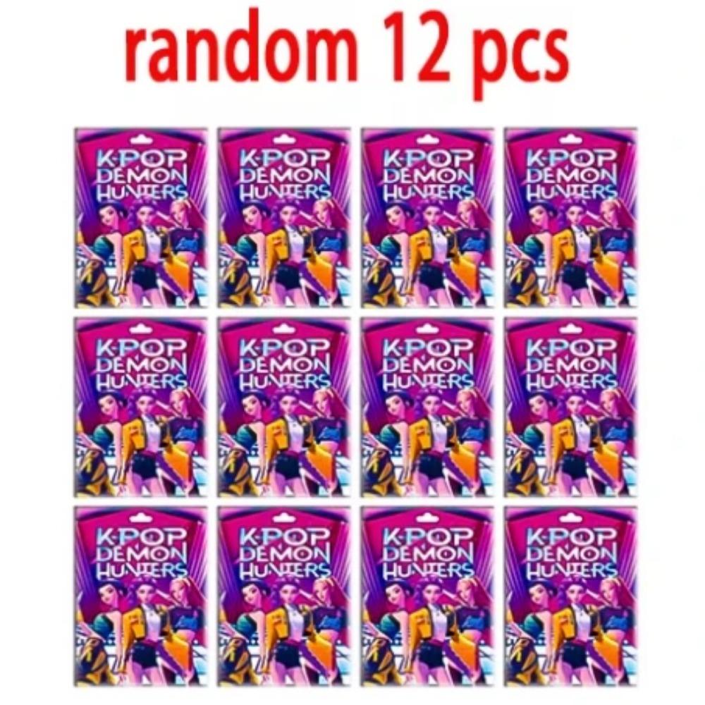 24pcs Kpop Devil Hunter Action Figures Set Derpy Tiger Rumi Mira Zoey Sussy Collectible Dolls Fan Gifts
