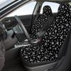 Cartoon Cute Puppy Footprint Bone Car Seat Cover Creative Four Seasons Universal Car Seat Cover Car Interior Accessories Supplie