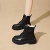 Fashion Platforme Slip Resistant Woman's Ankle Boots Black Red High Sneakers Shoes Goods For Tourism Sports Fashionable Particular