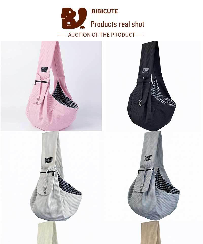 Portable Large Capacity Crossbody Pet Carrier for Cats and Dogs