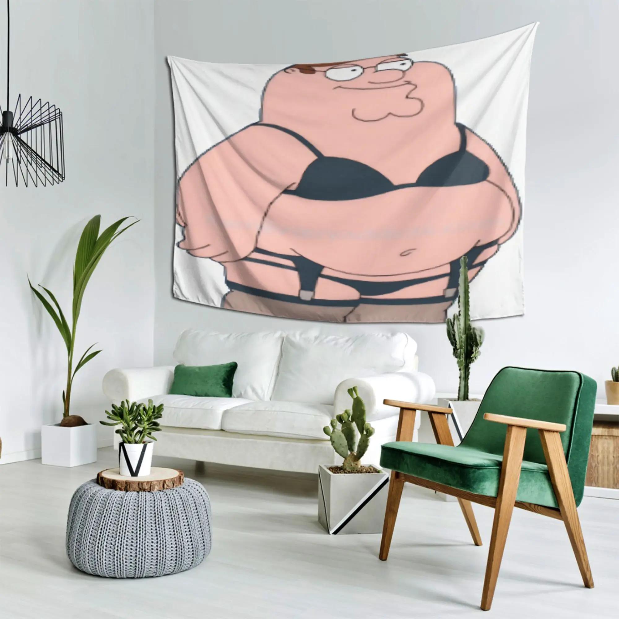 

Peter Griffin Tapestry Suitable for All Occasions Tapestry Gift Living Room Bedroom Office Home Decor Wall Hanging 74x94cm(29x37in)