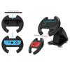 KJH-NS2-037 For Nintendo Switch/Switch 2 Racing Wheel Stand Joy-Con Holder Gaming Grip with Suction Cup Base