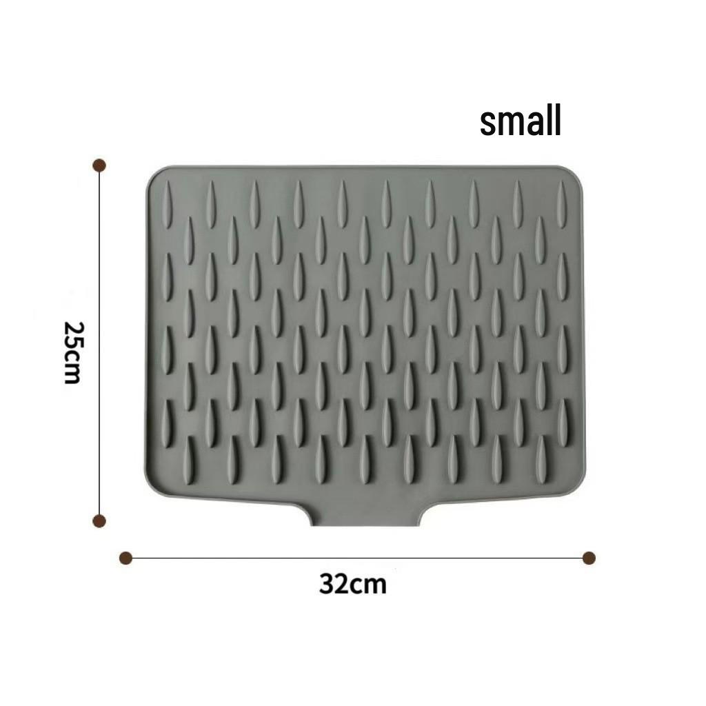 Silicone Drying Mat for Dishes, Sink, Fruits, Veggies, and Countertops